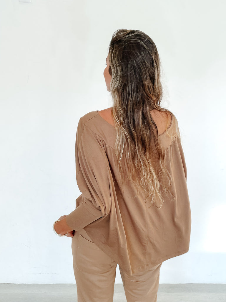 Blusa Malha Carol - Nude – Pera Store